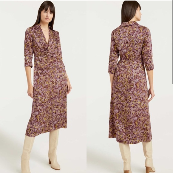 Cinq A Sept DAYNA DRESS Sz 4 - Picture 1 of 3